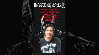 bathory anniversary 40years blackmetal thrashmetal speedmetal [upl. by Ayotahs]