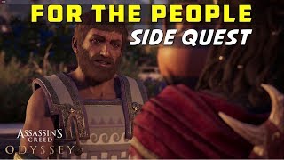 For the People Attika Burn Spartan Supplies amp Kill Polemarch  ASSASSIN’S CREED ODYSSEY [upl. by Neelhtac1]