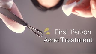 ASMR First Person Asethetic Acne Treatment  Laser therapy💆‍♀️ Layered SoundsNo Talking [upl. by Couchman]