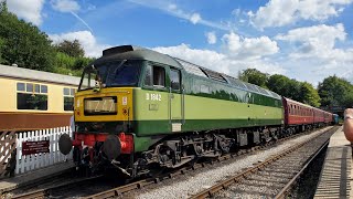 Ecclesbourne Valley Railway Summer Diesel Gala 11082023 [upl. by Idorb577]