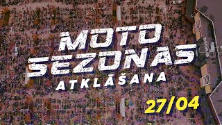 Moto sezonas atklasana 2024 jau 27 aprīlī [upl. by Tongue]