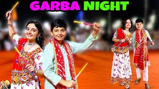 GARBA NIGHT  Dandiya at Jaipur  Navratri Celebration  Aayu and Pihu Show [upl. by Elylrac274]