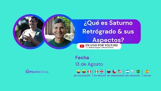 Saturno Retrógrado Un Viaje de Introspección con Martín Ochoa amp Rafael Aragón [upl. by Anaeerb]