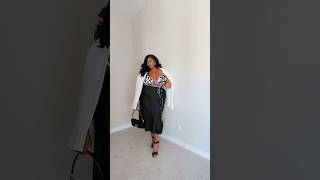 Styling My Fav Satin Skirt 3 Ways Best Plus Size Satin Skirt from Old Navy [upl. by Kinch]