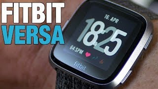 Fitbit VERSA im Test Ausführlicher Testbericht der FitbitSmartwatch  Funktionen amp Sensoren [upl. by Etolas]