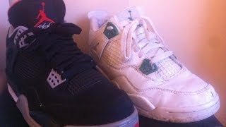 Comparaison  Vraies VS Fausses Air Jordan Retro 4 [upl. by Phaih]