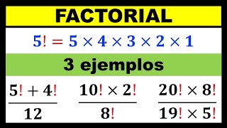 Qué es el factorial de un numero natural  ejercicios resueltos [upl. by Ahsinahs733]