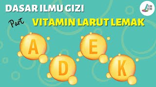 Yuk Pahami tentang Vitamin Larut Lemak I Dasar Ilmu Gizi [upl. by Catharina]