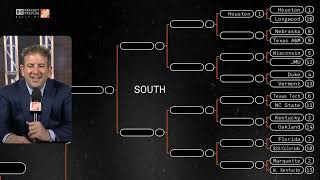 2024 March Madness bracket predictions from Andy Katz [upl. by Adnarrim]