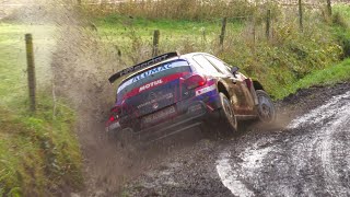 Rally 6uren van Kortrijk 2023  CRASH Slippery Corner BEST Action Fails… [upl. by Daphene]