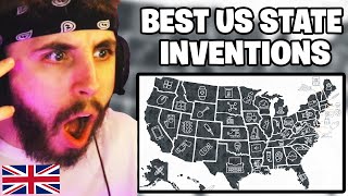 Brit Reacts to The Best Invention From Each US State [upl. by Masterson]