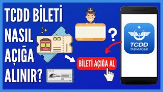 TCDD Bileti Nasıl Açığa Alınır [upl. by Assener]