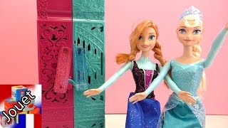 La reine des neiges Elsa et Anna français  Démonstration armoire à vêtements [upl. by Onairotciv448]