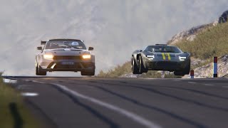 NEW Ford Mustang GTD 2024 vs Ruffian GT40 vs Ferrari 488 GTB at Highlands [upl. by Milone]