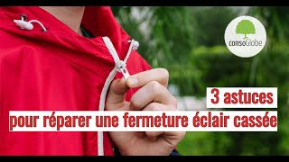 3 astuces pour réparer une fermeture éclair cassée [upl. by Aihsyt]