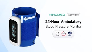 24hr Ambulatory Blood Pressure Monitoring  Best Wireless Blood Pressure Monitor WBP02 BT [upl. by Akemat]