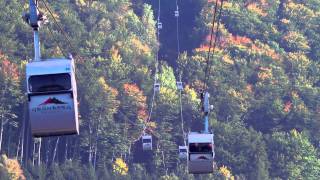 Die Grünberg Seilbahn  The Grünberg Aerial Tramway  cable car [upl. by Tanney]