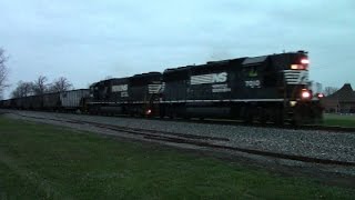 RARE NS 861 with a GP50 HiHood Leader and SD60 trail [upl. by Eicaj200]