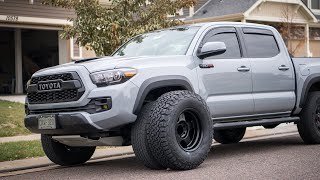 Tacoma TRD Pro Gets New Wheels SCS F5s [upl. by Darrej]