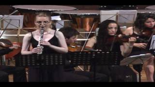 ECESU SERTESEN  Aaron COPLAND Concerto for Clarinet and String Orchestra with Harp and Piano [upl. by Onitsuaf]