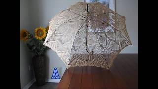 Crochet Lace Parasols By Ira Rott [upl. by Hairaza256]