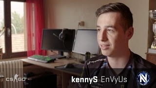 CSGO Player Profiles  kennyS  Team EnVyUs [upl. by Ebehp]