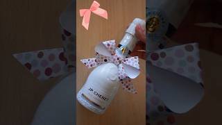 Schleife basteln aus Papier um Geschenk einpacken  paper bow to Gift wrapping [upl. by Legge552]