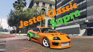 Dinka Jester Classic customization  Toyota Supra  GTA 5 online [upl. by Mutua]