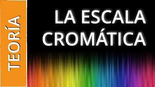 ESCALA CROMÁTICA las 12 notas musicales • Teoría musical [upl. by Herrah815]