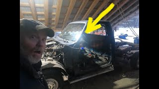 WOWThis Just Got Serious Building A 1980s Bull Nose Ford F150  Off Grid Homesteading [upl. by Athiste]