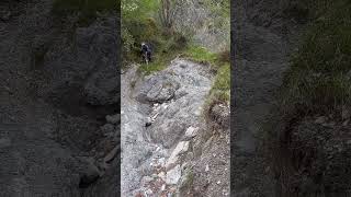 ROCKY NARROW SECTIONS  Trial Montesa 301 honda trials mountains nature riding extreme [upl. by Prud]