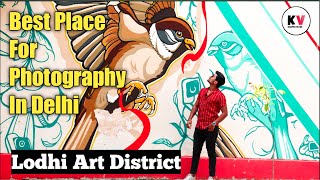 Lodhi Art District Delhi  Best Place For Photoshoot in Delhi 😍  KhapraVlogs [upl. by Ainitsirk]