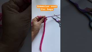 crochet I cord  diy beautiful  handmade  knitting [upl. by Etac]