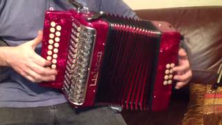 Lisheen red celluloid BC Accordion [upl. by Winther]