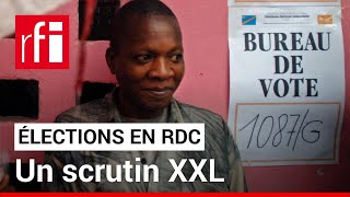 Élections en RDC  un scrutin XXL • RFI [upl. by Nahtanoy]