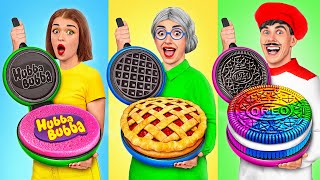 Me vs Grandma Cooking Challenge  Crazy Challenge by Multi DO Smile [upl. by Yoccm168]