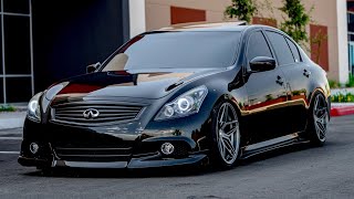 Bagged G37 Sedan  Variant Xenon 19” [upl. by Eseuqcaj]