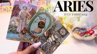 ♈️ ARIESNO NEED TO WORRY This Is What They’re NOT Telling You Aries🙊  JULY TAROT [upl. by Lletnuahs175]