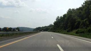 New York State Thruway Interstate 90 Exits 30 to 29A eastbound [upl. by Iridis522]