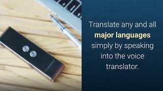 T8 Portable Voice Translator [upl. by Enelaj947]