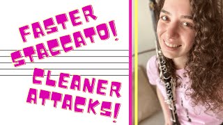 Faster Staccato Cleaner Attacks on Clarinet [upl. by Audre]