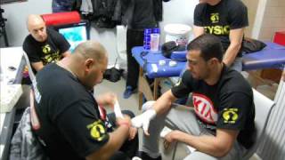 Badr Hari Backstage Special Antwerpen [upl. by Marquita]