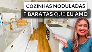 COZINHAS MODULADAS E BARATAS QUE EU AMO [upl. by Arrek]