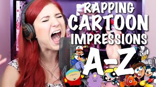 Alphabet Aerobics  CARTOON IMPRESSIONS RAP [upl. by Aenneea]