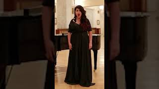 GALINA TSOLAKYAN sings Der Hölle Rache kocht in meinem Herzen from Mozarts opera ZAUBERFLÖTE opera [upl. by Haroldson]