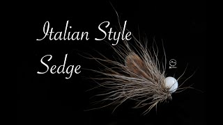 Italian Segde  Dry Fly  Mountainfly Fly Tying [upl. by Alded60]