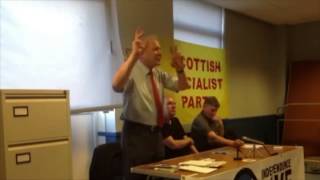 Jim Sillars Penilee SSP meeting [upl. by Obadiah]