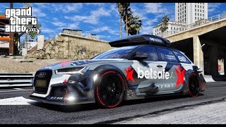 Audi RS6 DTM Jon Olsson  Cinematic GTA 5 [upl. by Tekcirc]