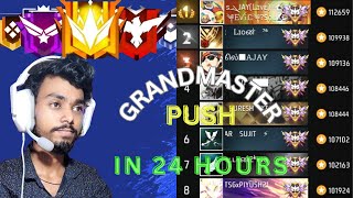 FREE FIRE BR Grandmaster Push Dominating Top 1 GUILD TEST gyangaming actionblot freefire [upl. by Gray]