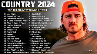 Country Music Playlist 2024  Luke Combs Chris Stapleton Morgan Wallen Kane Brown Luke Bryan [upl. by Ettenyl]